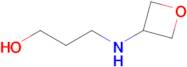 3-[(oxetan-3-yl)amino]propan-1-ol
