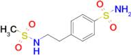 4-(2-Methanesulfonamidoethyl)benzene-1-sulfonamide