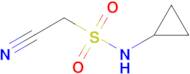 1-Cyano-n-cyclopropylmethanesulfonamide