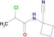 2-Chloro-n-(1-cyanocyclobutyl)propanamide