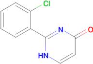 2-(2-chlorophenyl)-1,4-dihydropyrimidin-4-one