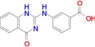 3-[(4-oxo-1,4-dihydroquinazolin-2-yl)amino]benzoic acid