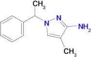 4-Methyl-1-(1-phenylethyl)-1h-pyrazol-3-amine