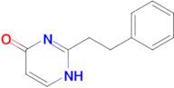 2-(2-phenylethyl)-1,4-dihydropyrimidin-4-one