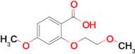 4-Methoxy-2-(2-methoxyethoxy)benzoic acid