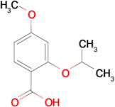 4-Methoxy-2-(propan-2-yloxy)benzoic acid