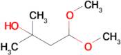 4,4-Dimethoxy-2-methylbutan-2-ol