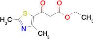 Ethyl 3-(dimethyl-1,3-thiazol-5-yl)-3-oxopropanoate