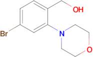 [4-bromo-2-(morpholin-4-yl)phenyl]methanol