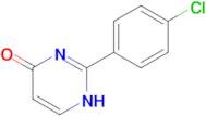 2-(4-chlorophenyl)-1,4-dihydropyrimidin-4-one