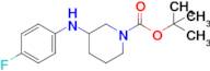 Tert-butyl 3-[(4-fluorophenyl)amino]piperidine-1-carboxylate