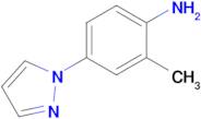 2-Methyl-4-(1h-pyrazol-1-yl)aniline