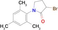 3-Bromo-1-(2,4,6-trimethylphenyl)pyrrolidin-2-one