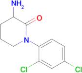 3-Amino-1-(2,4-dichlorophenyl)piperidin-2-one