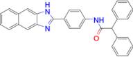 n-(4-{1h-naphtho[2,3-d]imidazol-2-yl}phenyl)-2,2-diphenylacetamide