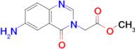 Methyl 2-(6-amino-4-oxo-3,4-dihydroquinazolin-3-yl)acetate