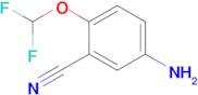 5-Amino-2-(difluoromethoxy)benzonitrile