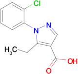 1-(2-Chlorophenyl)-5-ethyl-1h-pyrazole-4-carboxylic acid