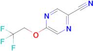 5-(2,2,2-Trifluoroethoxy)pyrazine-2-carbonitrile