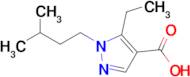 5-Ethyl-1-(3-methylbutyl)-1h-pyrazole-4-carboxylic acid