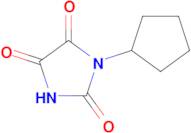 1-Cyclopentylimidazolidine-2,4,5-trione