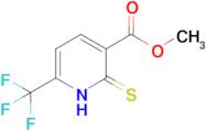 methyl 2-sulfanylidene-6-(trifluoromethyl)-1,2-dihydropyridine-3-carboxylate