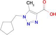 1-(Cyclopentylmethyl)-5-methyl-1h-1,2,3-triazole-4-carboxylic acid