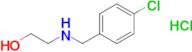 2-{[(4-chlorophenyl)methyl]amino}ethan-1-ol hydrochloride