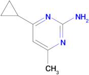 4-Cyclopropyl-6-methylpyrimidin-2-amine