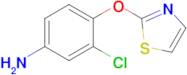 3-Chloro-4-(1,3-thiazol-2-yloxy)aniline