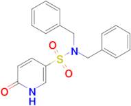 1,6-Dihydro-6-oxo-N,N-bis(phenylmethyl)-3-pyridinesulfonamide