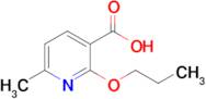 6-Methyl-2-propoxypyridine-3-carboxylic acid