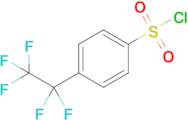 4-(Pentafluoroethyl)benzene-1-sulfonyl chloride