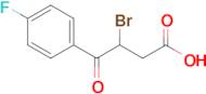 3-Bromo-4-(4-fluorophenyl)-4-oxobutanoic acid