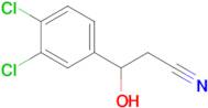 3-(3,4-Dichlorophenyl)-3-hydroxypropanenitrile