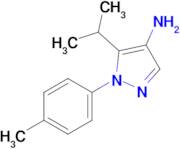 1-(4-Methylphenyl)-5-(propan-2-yl)-1h-pyrazol-4-amine