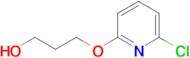 3-[(6-chloropyridin-2-yl)oxy]propan-1-ol