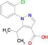1-(2-Chlorophenyl)-5-(propan-2-yl)-1h-pyrazole-4-carboxylic acid