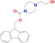 9H-Fluoren-9-ylmethyl 4-(2-hydroxyethyl)-1-piperazinecarboxylate