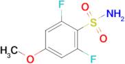 2,6-Difluoro-4-methoxybenzene-1-sulfonamide