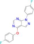 4-(4-Fluorophenoxy)-1-(4-fluorophenyl)-1h-pyrazolo[3,4-d]pyrimidine