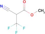 Methyl 2-cyano-3,3,3-trifluoropropanoate