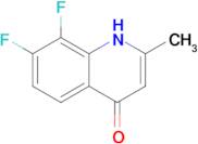 7,8-difluoro-2-methyl-1,4-dihydroquinolin-4-one