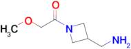 1-[3-(aminomethyl)azetidin-1-yl]-2-methoxyethan-1-one