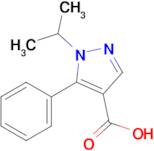 5-Phenyl-1-(propan-2-yl)-1h-pyrazole-4-carboxylic acid