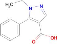 1-Ethyl-5-phenyl-1h-pyrazole-4-carboxylic acid