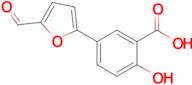 5-(5-Formylfuran-2-yl)-2-hydroxybenzoic acid