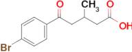 5-(4-Bromophenyl)-3-methyl-5-oxopentanoic acid