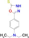 5-[4-(diethylamino)phenyl]-2,3-dihydro-1,3,4-oxadiazole-2-thione