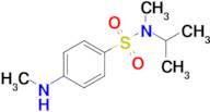 n-Methyl-4-(methylamino)-n-(propan-2-yl)benzene-1-sulfonamide